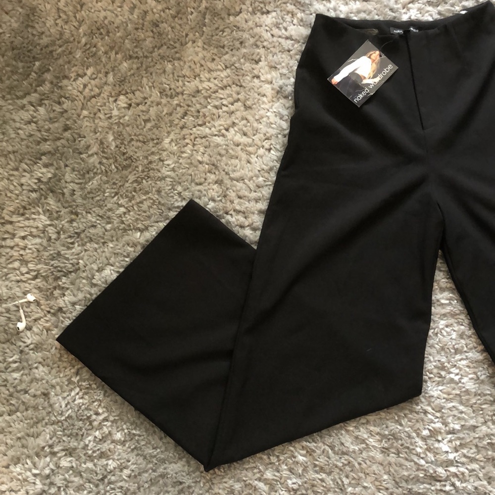 Naked Wardrobe - Bossed Up Wide Legs